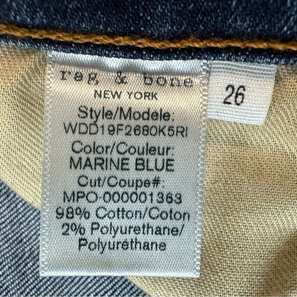 Rag & Bone Nina High Rise Bootcut Jean Size 26 - Picture 11 of 11